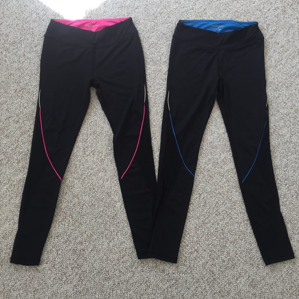 2 Pairs Central Park Quick Dry Leggings